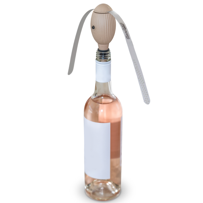 Shoo Away Bamboo Eco Friendly Rechargeable Portable Fly Repellent Fan ...