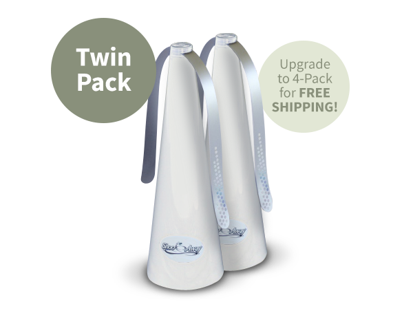 ShooAway - Twin Pack (White)